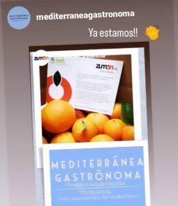 Publicación de Mediterránea Gastrónoma