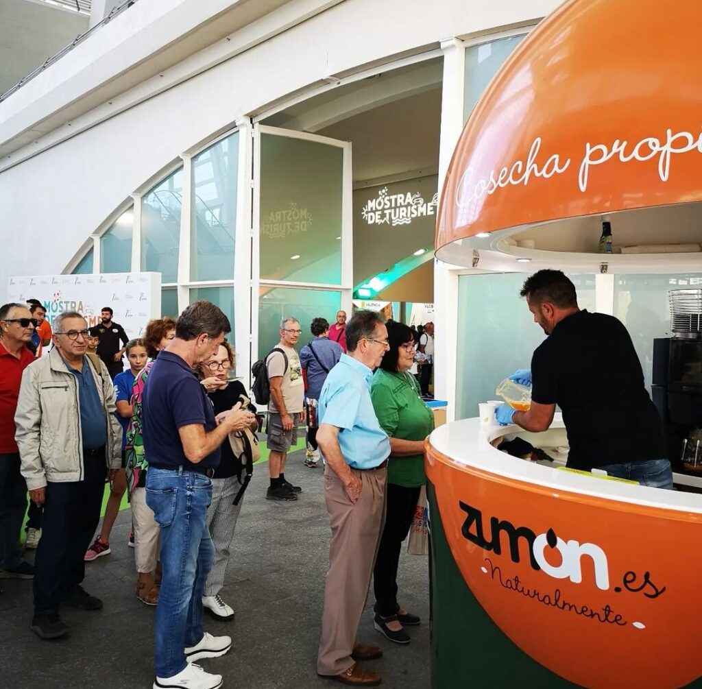 feria-turismo Zumón en la feria de la ciudad de las Artes y las Ciencias